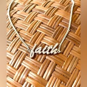 Silver & Faith Bolo Bracelet New